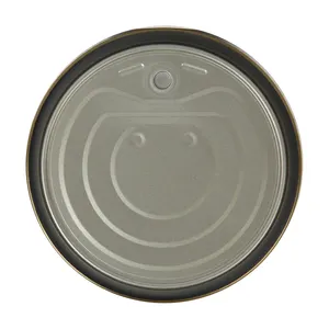 Tin Lid Canned 307 Tinplate EOE Can Lid Maker From China Easy Open Ends Tin Lids