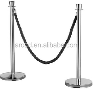 Metallo acciaio banca posta e pannello coda retrattile doppia linea nastro barriera - Product Image 2