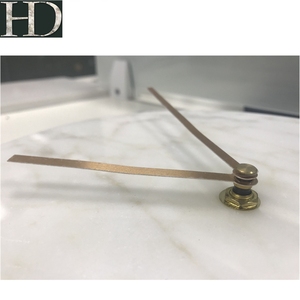 Quartz Wall <strong>Clock</strong> with Needle Display Natural <strong>White</strong> Marble for Living Room Decor - Product Image 4