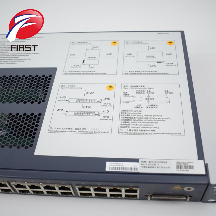 ZTE ZXA10 F822 EPON GPON MDU ONU - Reliable Broadband Switch