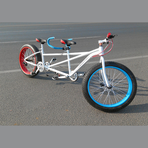 Bicicleta de dos plazas con neumático ancho para amantes, bicicleta de surrey - Product Image 2