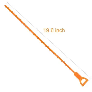 Dụng Cụ Làm Sạch Lông Rắn Cống 19.6 Inch