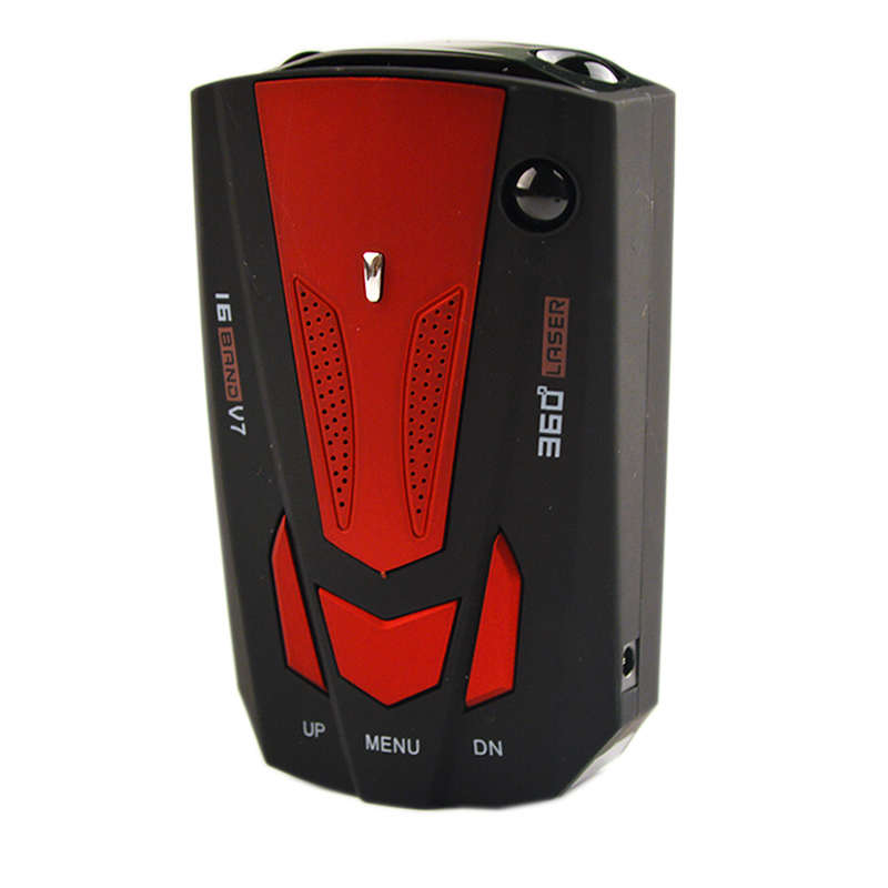 2019 Hot Sale Inglês/Russo 16 Banda Auto Radar Detector de Velocidade com Display LED e Alerta de Voz