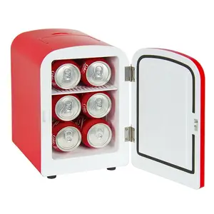 Mini Fridge Electric Cooler and Warmer 4 Liter / 6 Can Fridges