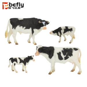 Ensemble de figurines d'animaux de ferme en plastique de 3 à 5 pouces, jouet vache - Product Image 3