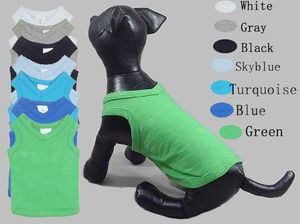 도매 싼 고품질 맞춤 로고 대형 단순히 빈 대형 개 옷 - Product Image 6