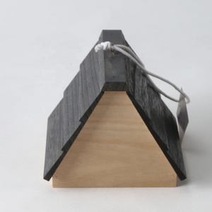 2018 nuevo diseño Natural de madera sin terminar la casa para pájaros - Product Image 3