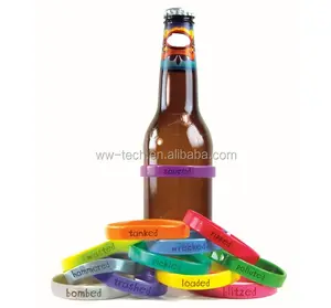 Silicone Beer Bottle Markers Bands