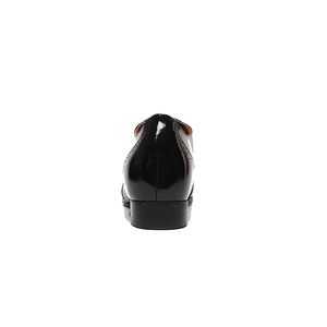 Tacón oculto de cuero hecho a mano zapatos con elevador de altura - Product Image 4