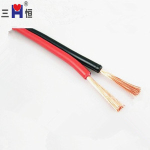 Recubierto de PVC Super Flex cable <span class=keywords><strong>2</strong></span> Core <span class=keywords><strong>0</strong></span>.5mm alambre de cobre eléctrico cable plano rvb - Product Image 1
