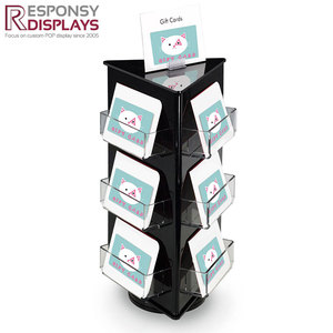 Nhiều tầng sàn gỗ đứng <span class=keywords><strong>Rack</strong></span> hiển thị cho tổ chức sách Tạp Chí Tạp Chí với gỗ tự nhiên kết thúc trong thư viện - Product Image 3