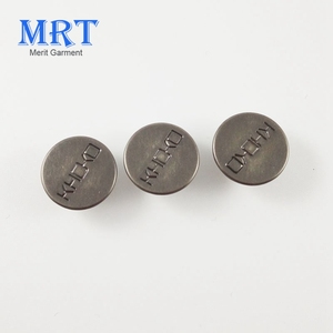 Cổ Điển Cổ Cổ Điển 17Mm Phụ Kiện Và Đinh Tán Biểu Tượng Tùy Chỉnh Phổ Biến Denim Đinh Tán Tack Jeans Nút Cho Quần Jean - Product Image 3