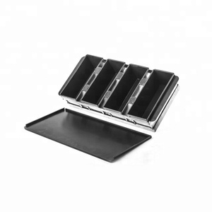 Ustensiles de cuisson 3 fentes antiadhésives 3 sangles moule à pain plaque de cuisson moule à pain pain cuisson <span class=keywords><strong>toast</strong></span> boîte étain - Product Image 3