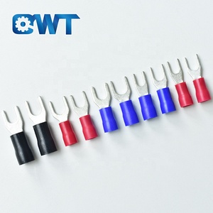 QWT Ô Tô Điện Đồng Uốn Lưỡi Tab <span class=keywords><strong>Faston</strong></span> Các Loại Terminales Kết Nối Nhanh Nam Nữ Spade Thiết Bị Đầu Cuối Kết Nối - Product Image 4