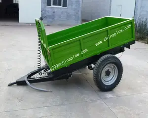 Mini 2 tonne bauernhof anhänger verkauf für kleine traktor