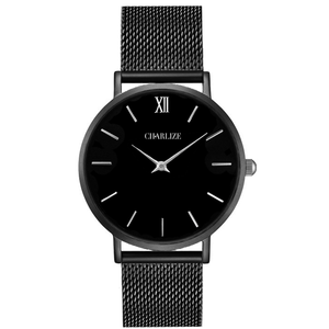 Montre pour femme personnalisée avec votre propre marque, vente en gros promotionnelle 2021, montre-bracelet pour femme avec bracelet en maille or rose, montres pour femmes - Product Image 3