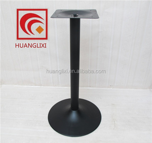 Offre spéciale produit, Corne noire châssis, Rond noir pied de <span class=keywords><strong>table</strong></span> - Product Image 1