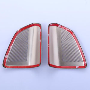 2 pz In Acciaio Inox Cromato Audio Altoparlante Copertura Trim Per <span class=keywords><strong>BMW</strong></span> <span class=keywords><strong>X5</strong></span> F15 2014 2015 2016 Car Styling <span class=keywords><strong>Accessori</strong></span> - Product Image 3