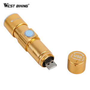 Luz Delantera Ajustable para Bicicleta, Enfoque de 350 Lúmenes, Luz para Bicicleta Impermeable, Recargable por USB, Luz LED para Bicicleta - Product Image 3