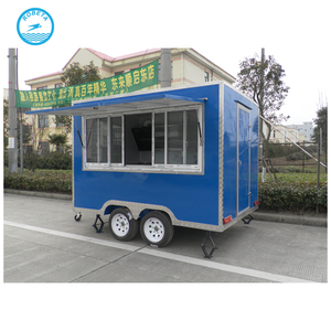 Yeni varış yemek arabası/mobil mutfak arabası/gıda römork