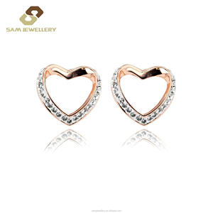 <span class=keywords><strong>Orecchini</strong></span> a Perno a Forma di <span class=keywords><strong>Albero</strong></span> <span class=keywords><strong>della</strong></span> <span class=keywords><strong>Vita</strong></span> in Argento Sterling 925 Placcato Oro Rosa, Gioielli di Design per Signora, Vendita all'Ingrosso - Product Image 4