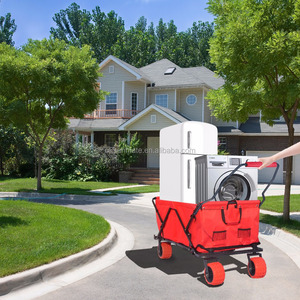 <span class=keywords><strong>Carrito</strong></span> de compras plegable de utilidad carro de transporte hasta 150 libras (resistente al agua lona resistente) - Product Image 1