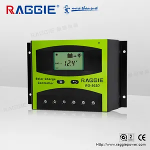 RAGGIE 502D 60A श्रृंखला 1KW सौर घर प्रणाली के लिए सौर प्रभारी नियंत्रक
