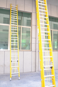 <span class=keywords><strong>2</strong></span> o 3 secciones 6 M 8 M 10 M De Fibra De Vidrio Escalera de Extensión - Product Image 3