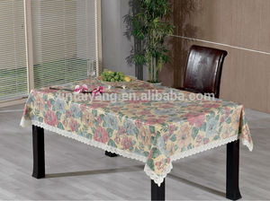 Alta calidad PVC impresión <span class=keywords><strong>mantel</strong></span> navidad, <span class=keywords><strong>mesa</strong></span> <span class=keywords><strong>de</strong></span> comedor paño <span class=keywords><strong>de</strong></span> encaje con la, <span class=keywords><strong>impermeable</strong></span> manteles occidentales - Product Image 3