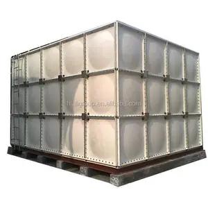 Modular FRP GRP Water Tank Insulation 10000 Liter Gallon Rectangular Reinforced Water Storage Tank Agriculture