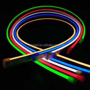 เชือกไฟนีออนสำหรับตกแต่ง<span class=keywords><strong>12V</strong></span> 14.4W ขนาดเล็ก100M, แถบไฟนีออน <span class=keywords><strong>LED</strong></span> เปลี่ยนสีได้สำหรับตกแต่งเชือกไฟนีออนทองแดง80 2835 SMD <span class=keywords><strong>LED</strong></span> mW - Product Image 2