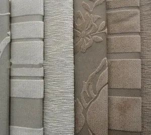 Phong Cách Thời Trang Sẵn Sàng Làm Bằng Polyester Nhung Jacquard Sofa Vải