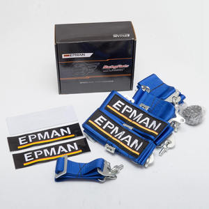 EPMAN EPM-07CAM5 Camlock tali pengaman olahraga, sabuk pengaman nilon 5 titik, dudukan 3 inci - Product Image 6