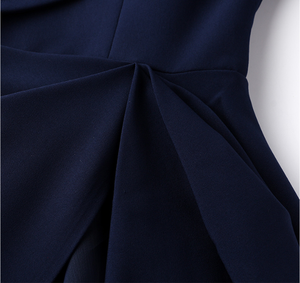 2018 el último diseño llano de <span class=keywords><strong>la</strong></span> gasa de <span class=keywords><strong>la</strong></span> manera Vestido de manga corta - Product Image 5
