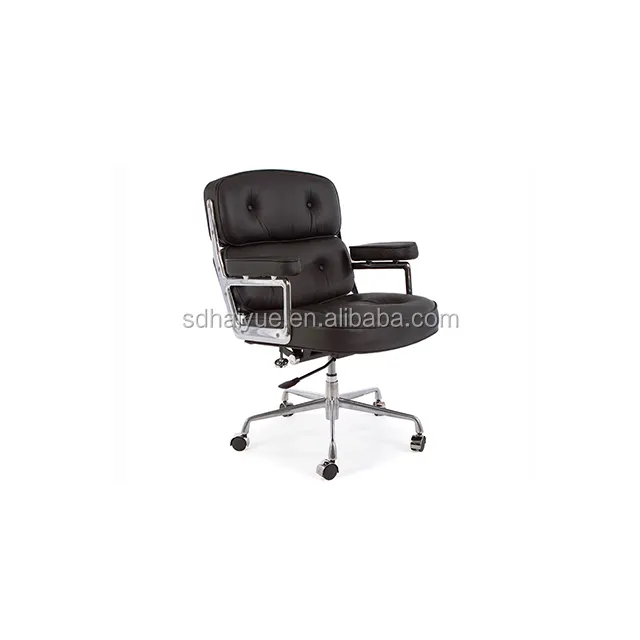 HAIYUE – chaise de bureau confortable en cuir PU de luxe avec bras rembourrés HY4009