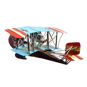 Modèle d'<span class=keywords><strong>avion</strong></span> vintage en métal antique, cadeau de Noël, modèle d'<span class=keywords><strong>avion</strong></span> miniature en fer, jouets, modèle d'<span class=keywords><strong>avion</strong></span> en métal moulé sous pression, modèle de <span class=keywords><strong>biplan</strong></span> A-30, décoration de bureau à domicile - Product Image 5
