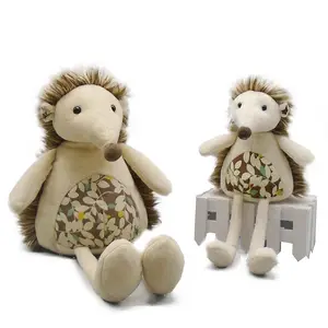 Buy 7.5 inch stuffed animals lovely white plush hedgehog toys for baby