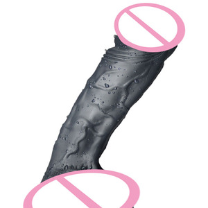 Искусственный силиконовый деформированный пенис FAAK, мужской корень, инвертированная форма, Анальная пробка для взрослых с 24,3*6 см - Product Image 6