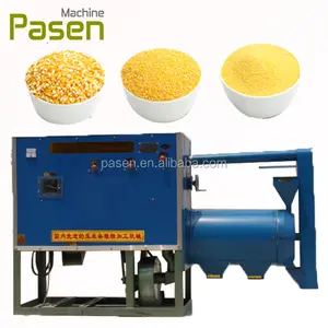 Corn Grits Making Machine / Maize Grinding Hammer Mill / Maize Flour Milling Machine