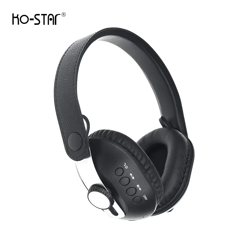 KO-STAR Headphone Bluetooth, Bass Dalam Penghilang Kebisingan Aktif untuk Semua Perangkat Jack 3.5 Mm