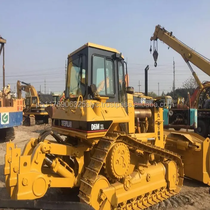 Giá Thấp Sử Dụng CAT D6M Bulldozer Với Blade Và Ripper, Sử Dụng CAT D6M XL Dozer Để Bán