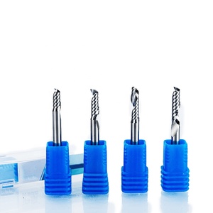 Salid Carbide nhôm cắt xoắn ốc Up-cut O sáo CNC <span class=keywords><strong>Router</strong></span> <span class=keywords><strong>bit</strong></span> được sử dụng để khắc cắt khía phay cắt rỗng - Product Image 2