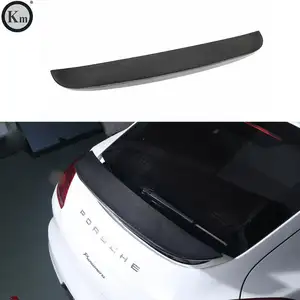 KM para Porsche panamera 970, 2014-2016 de fibra de carbono spoiler de techo ala superior spoiler trasero spoiler tronco