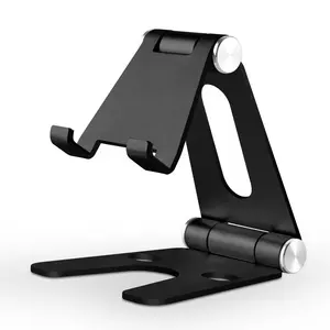 New Arrival Changjian Foldable Adjustable Alloy Desktop Mobile Phone Holder for Desk