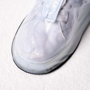 Imprimer votre logo unisexe en plastique lavable étanche à la pluie couvre-chaussures - Product Image 5