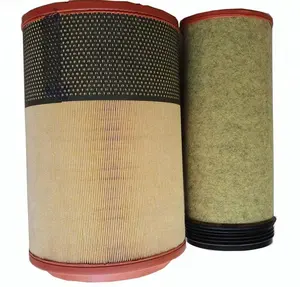 China truck air filter 2841 for truck WG9725190102/03