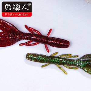110mm/7.4g/Fish Hunter/merma/6 unids/señuelo suave/<span class=keywords><strong>Ciempiés</strong></span> /Breen - Product Image 3