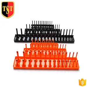 1/4 "3/8" 1/2 "6 Stks/set Metric Plastic Socket Organizer Houder Opslag Trays