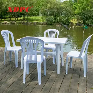 permanent table and chair china cheap used patio garden furniture