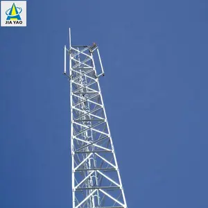 Angle Iron Tower 20 25 30 35 40 42 45 48 50 52 55 60 65 M Meter Mast Pylon Angular Iron 3 Legged Telecommunication Angle Steel Tower